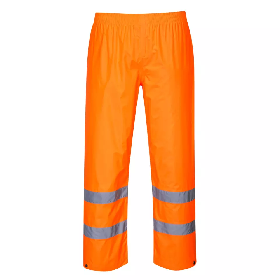 Portwest H441ORR, Hi-Vis Rain Trousers, Orange, image 1, gallery thumbnail