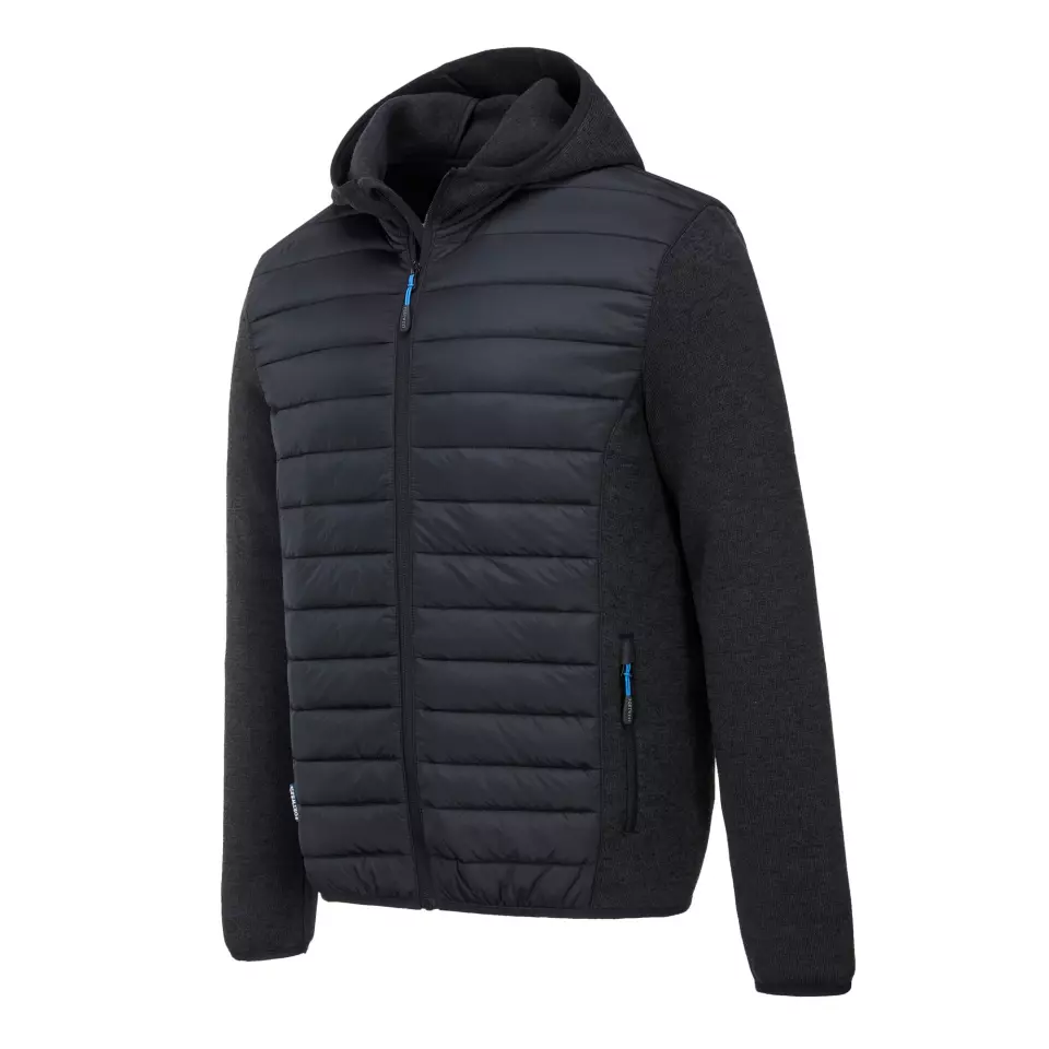 Portwest T832GMR, KX3 Hybrid-Steppjacke, Grau Meliert, image 8, gallery thumbnail