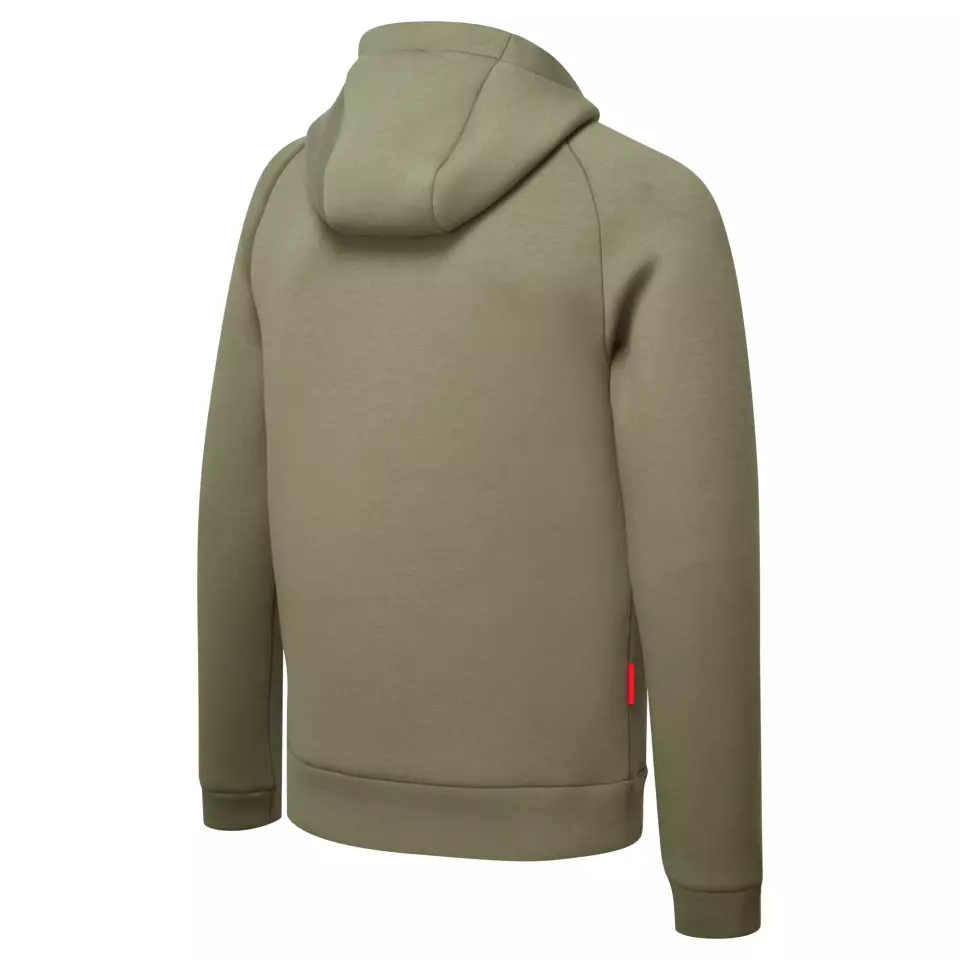 Portwest DX472MOR, DX4 Zipped Hoodie, Moss Green, image 3, gallery thumbnail