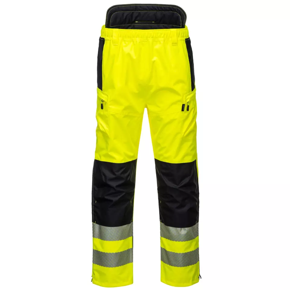 Portwest PW342YBR, PW3 varsel extrema regnbyxor, gul/svart, image 1, gallery thumbnail