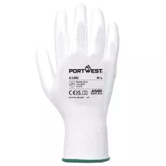 Portwest A120WHR, PU Palm Glove, White