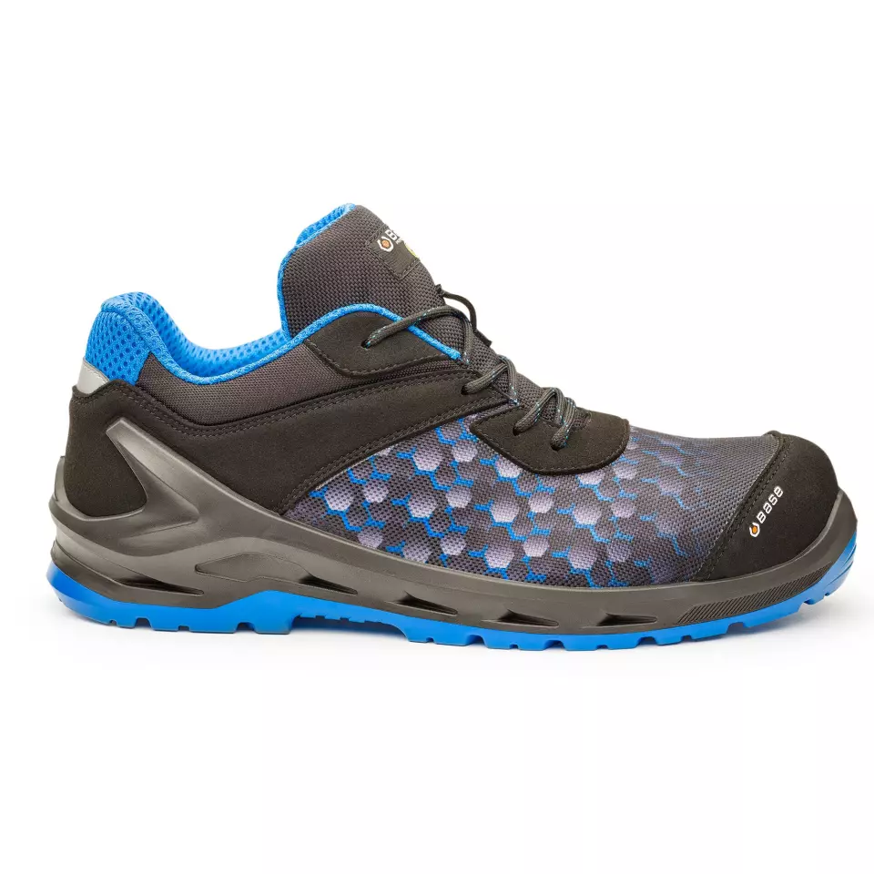Portwest B1208GCR, I-Robox Blue Shoe S3 ESD SRC, Grey/Cobalt, image 1, gallery thumbnail