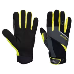 Portwest A774K2R, DX4 LR Cut Glove, Black/Yellow
