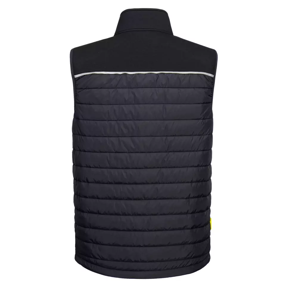 Portwest DX470BKR, DX4 Hybrid Baffle Gilet, Black, image 1, gallery thumbnail