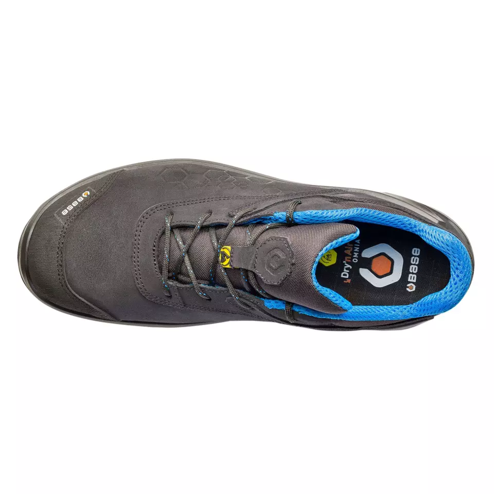 Portwest B1210BKB, I-Robox Shoe S3 CI ESD SRC, Black/Blue, image 4, gallery thumbnail
