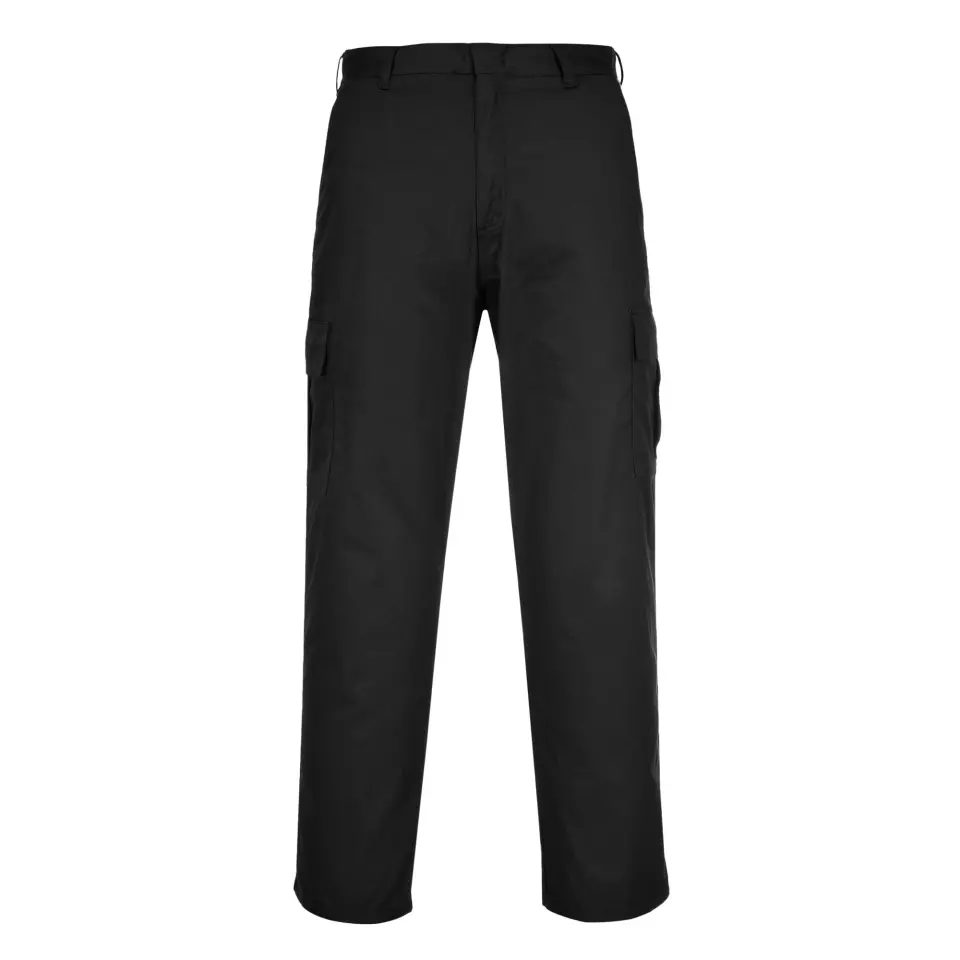 Portwest L701BKR, Lightweight Combat Trousers, Black, image 7, gallery thumbnail