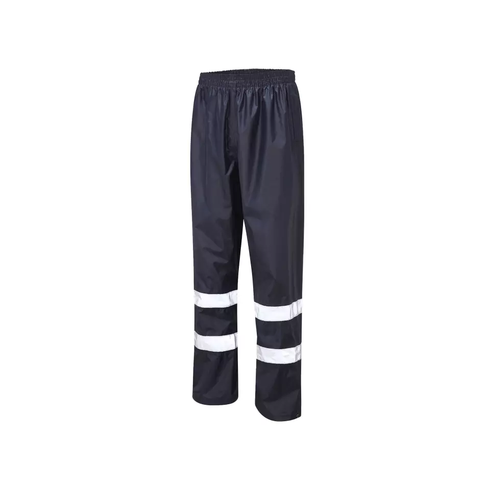 Portwest F441NAR, Classic Iona Rain Trousers, Navy, image 2, gallery thumbnail