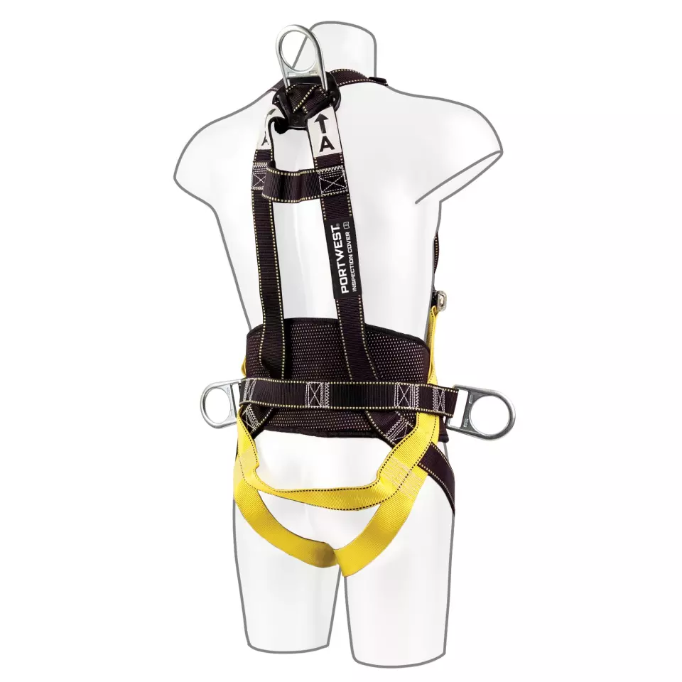 Portwest FP15BKR, 2-piste Comfort-Plus-turvavaljaat, musta, image 2, gallery thumbnail