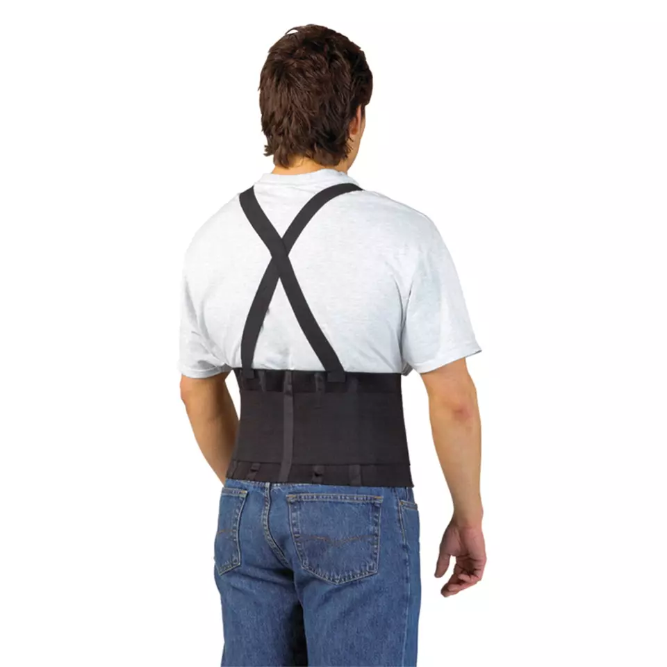 Portwest PW80BKR, Back Support Belt, Black, image 2, gallery thumbnail