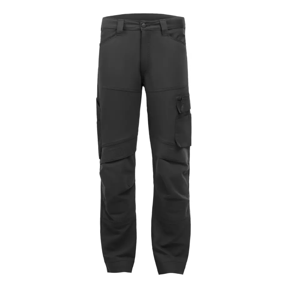Portwest DX421ABR, DX4 Trade Trousers, All Black, image 1, gallery thumbnail