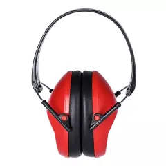 Portwest PS48RER, Slim Ear Defenders, Red