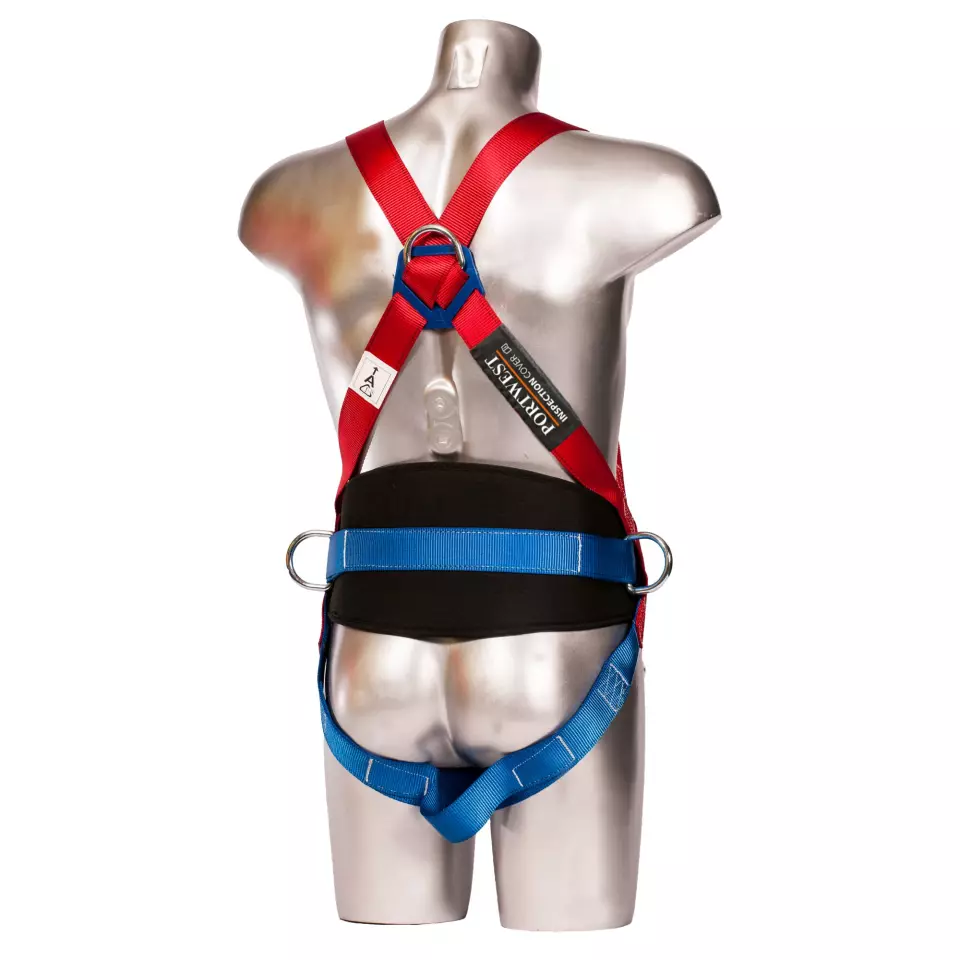 Portwest FP14RER, 2 Point Comfort Harness, Red, image 3, gallery thumbnail