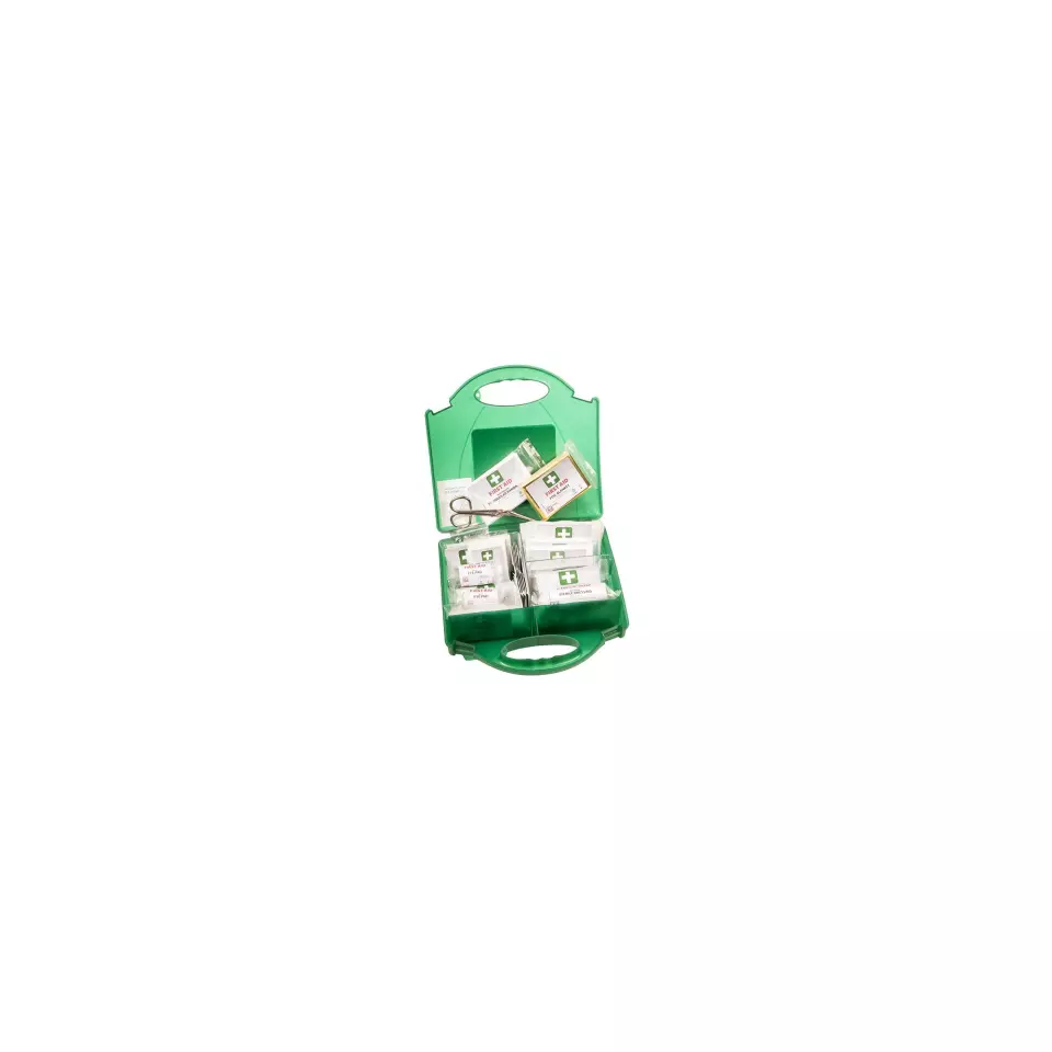Portwest FA11GNR, Workplace First Aid Kit 25+, Green, image 1, gallery thumbnail