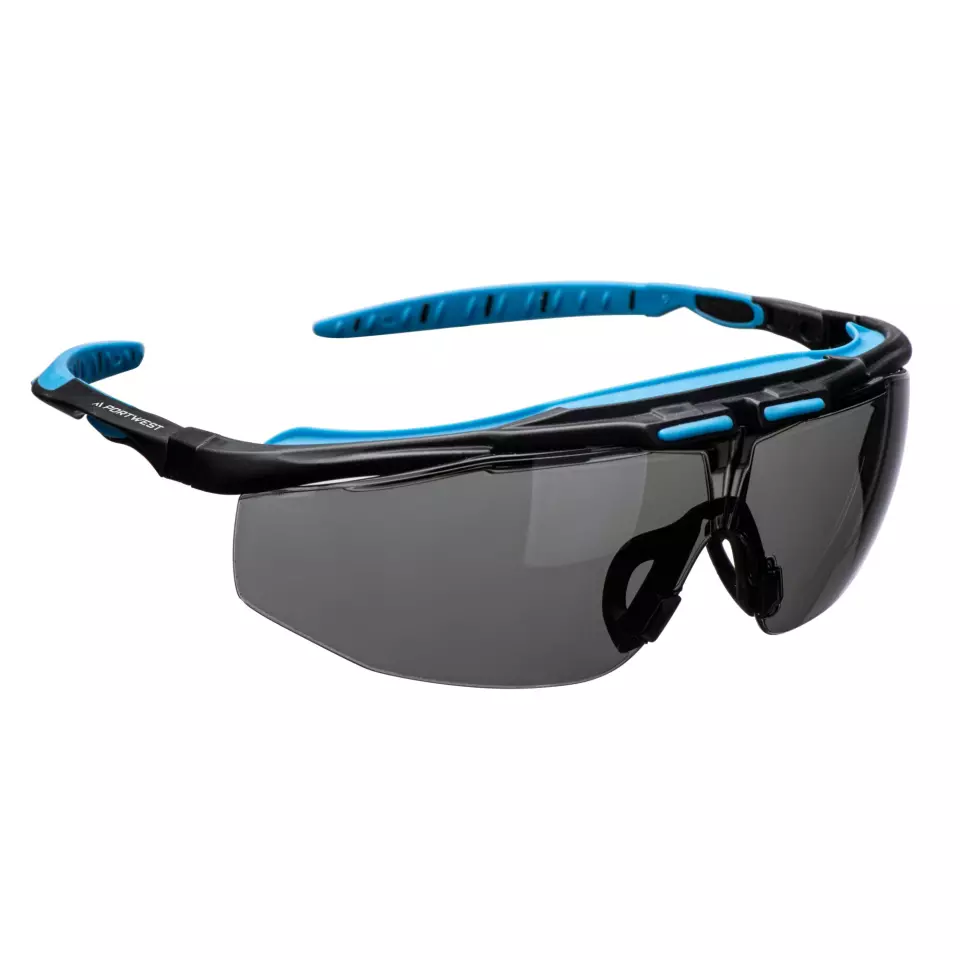 Portwest PS23, Peak KN Safety Glasses, image 2, gallery thumbnail