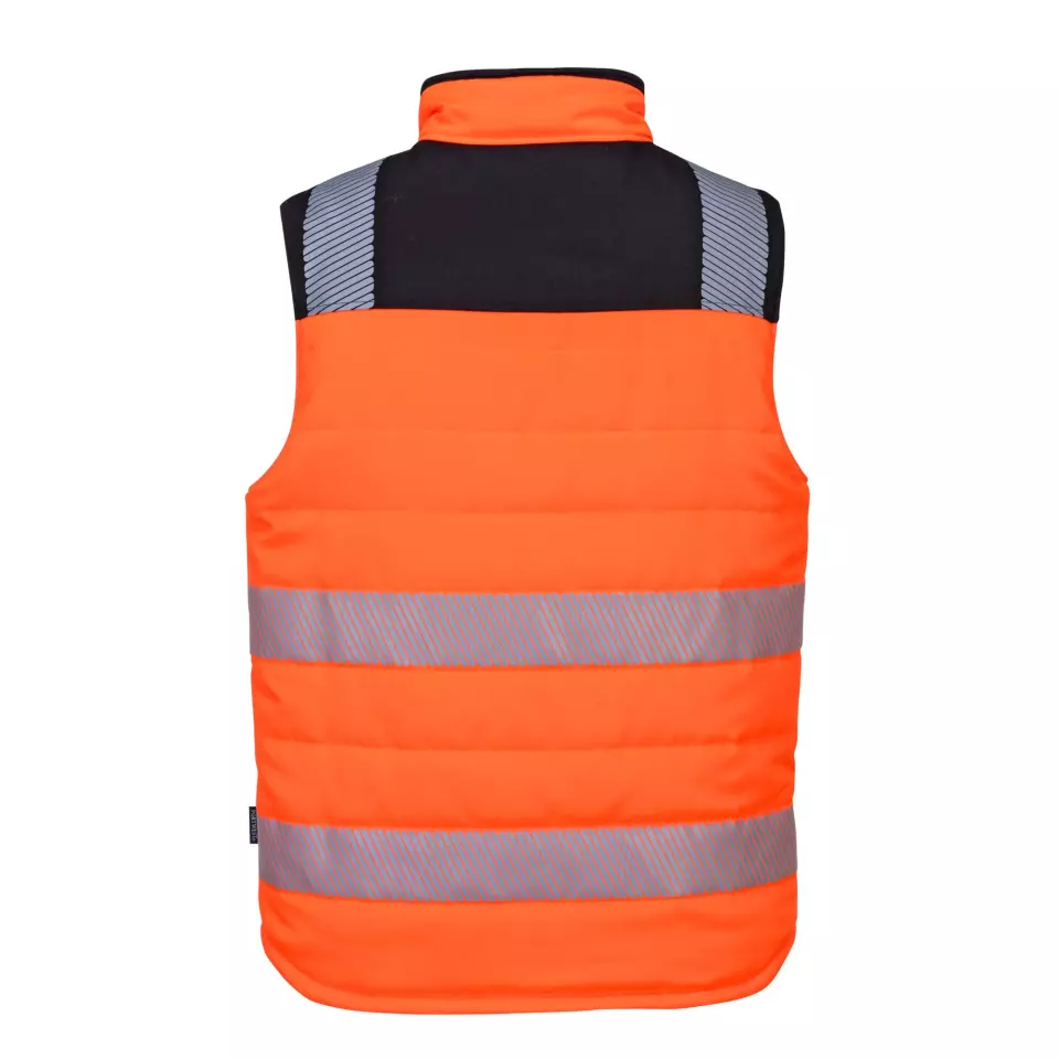 Portwest PW374OBR, PW3 Hi-Vis Wendbare Weste, Orange/Schwarz, image 2, gallery thumbnail