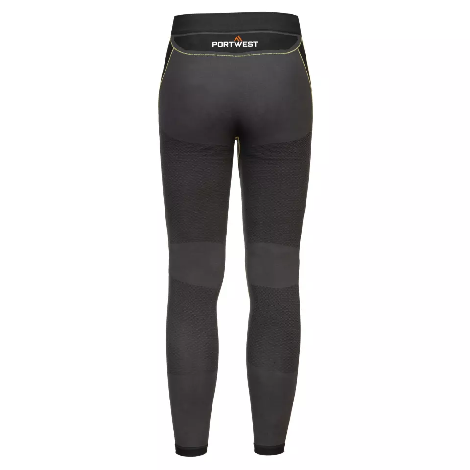 Portwest B171CHA, Dynamic Air Baselayer Legging, Charcoal, image 2, gallery thumbnail