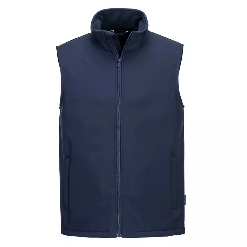 Portwest TK22NAR, Print and Promo softshell-liivi (2L), tummansininen, image 1, gallery thumbnail