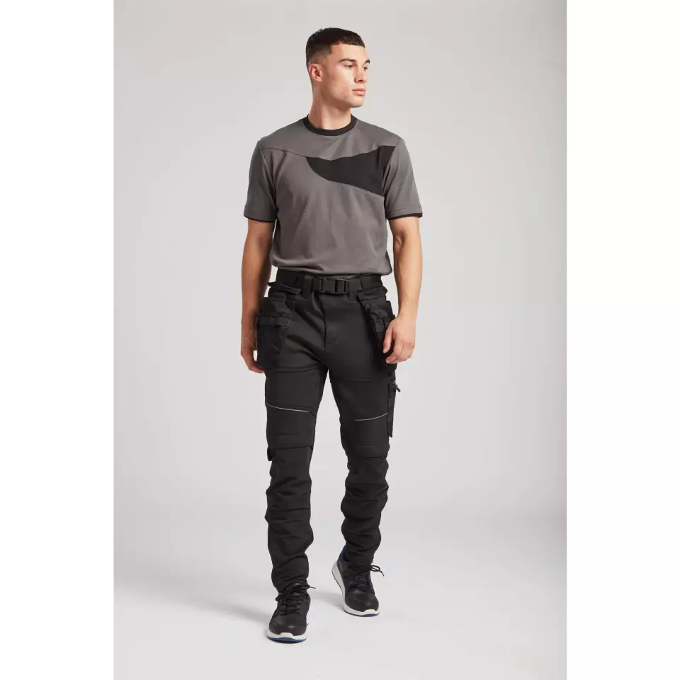 Portwest KX343BKR, KX3 Holster Jogger, Black, image 5, gallery thumbnail