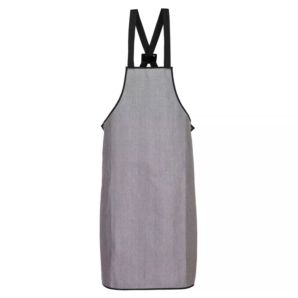 Portwest CR01GRR, Cut Resistant Bib Apron, Grey, image 1, gallery thumbnail