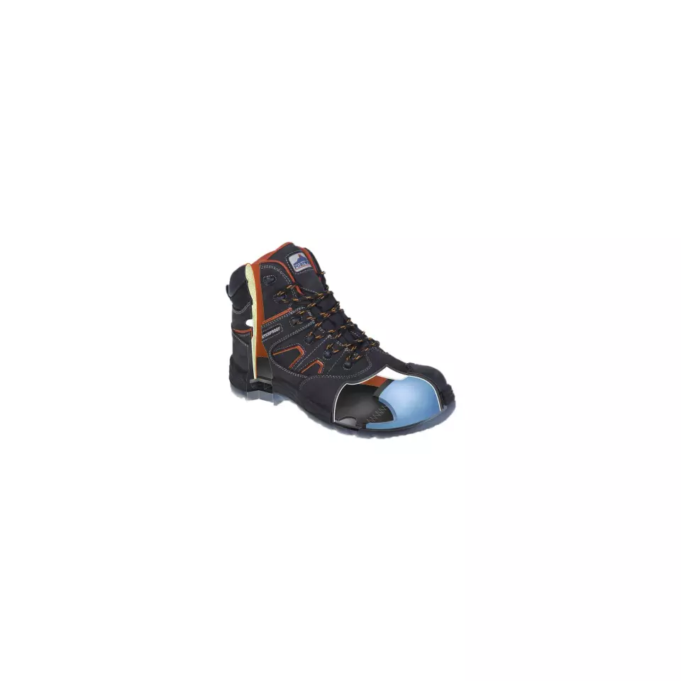 Portwest FC57BKR, Compositelite Allwetter-Stiefel S7S FO SR, Schwarz, image 2, gallery thumbnail