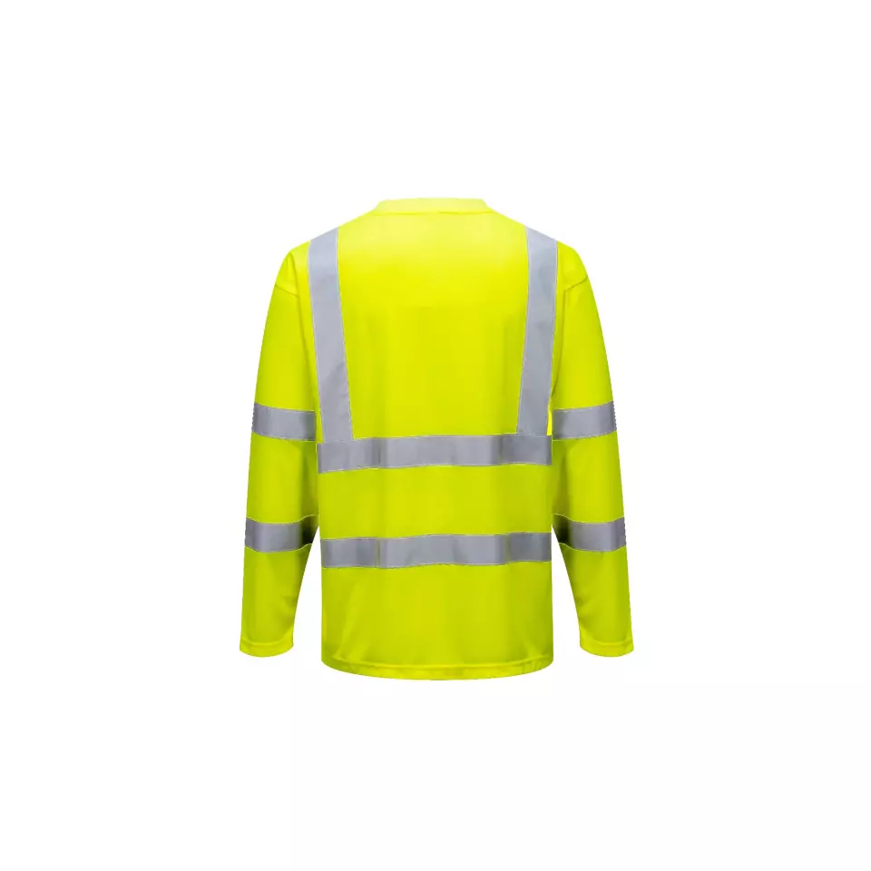 Portwest S178YER, Hi-Vis T-Shirt L/S, Yellow, image 1, gallery thumbnail