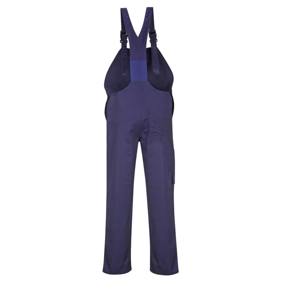 Portwest C875NAR, Burnley Bib and Brace, Navy, image 2, gallery thumbnail