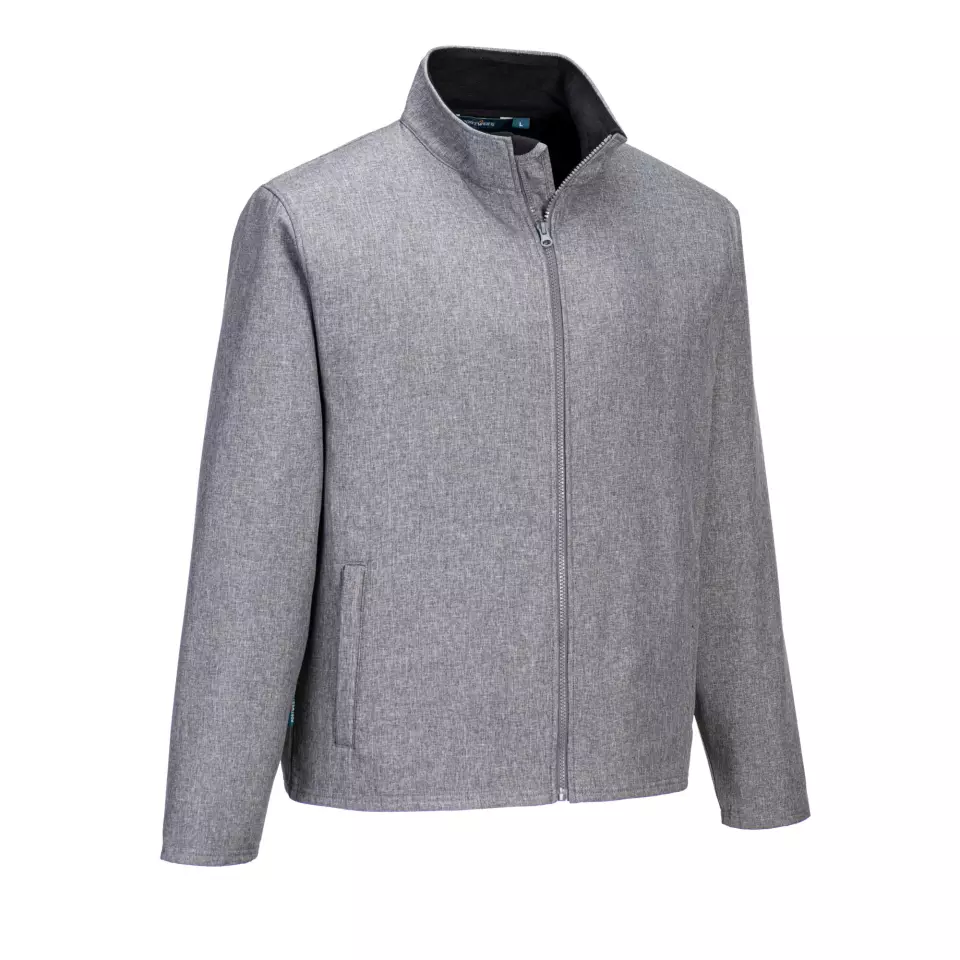 Portwest TK20GMR, Print and Promo Softshell (2L), Grau Meliert, image 4, gallery thumbnail