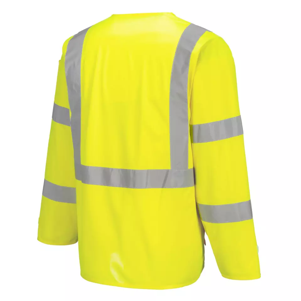 Portwest S475YER, Hi-Vis Executive Jacket, Yellow, image 4, gallery thumbnail