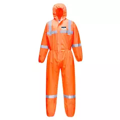 Portwest ST36ORR, VisTex SMS Coverall Type 5/6, Orange