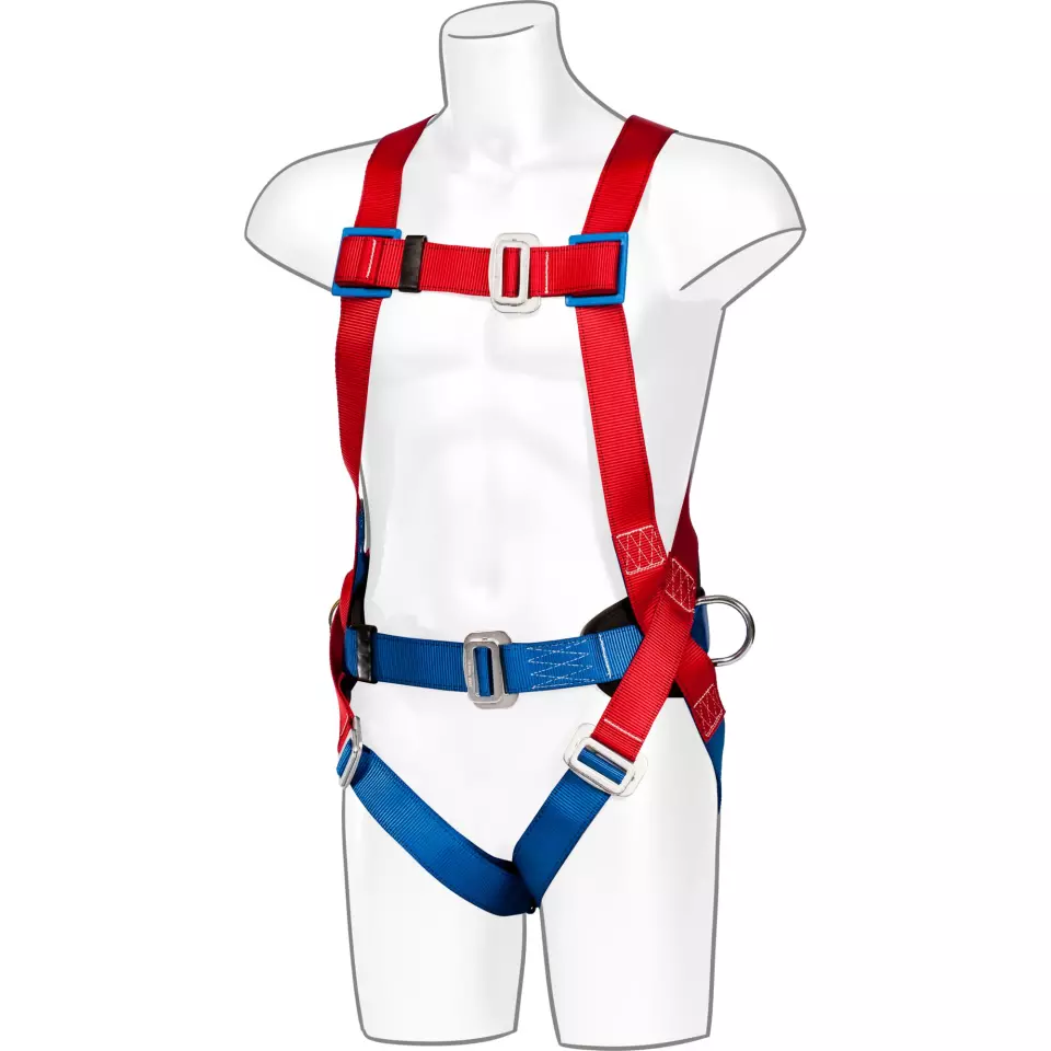 Portwest FP14RER, 2 Point Comfort Harness, Red, image 2, gallery thumbnail