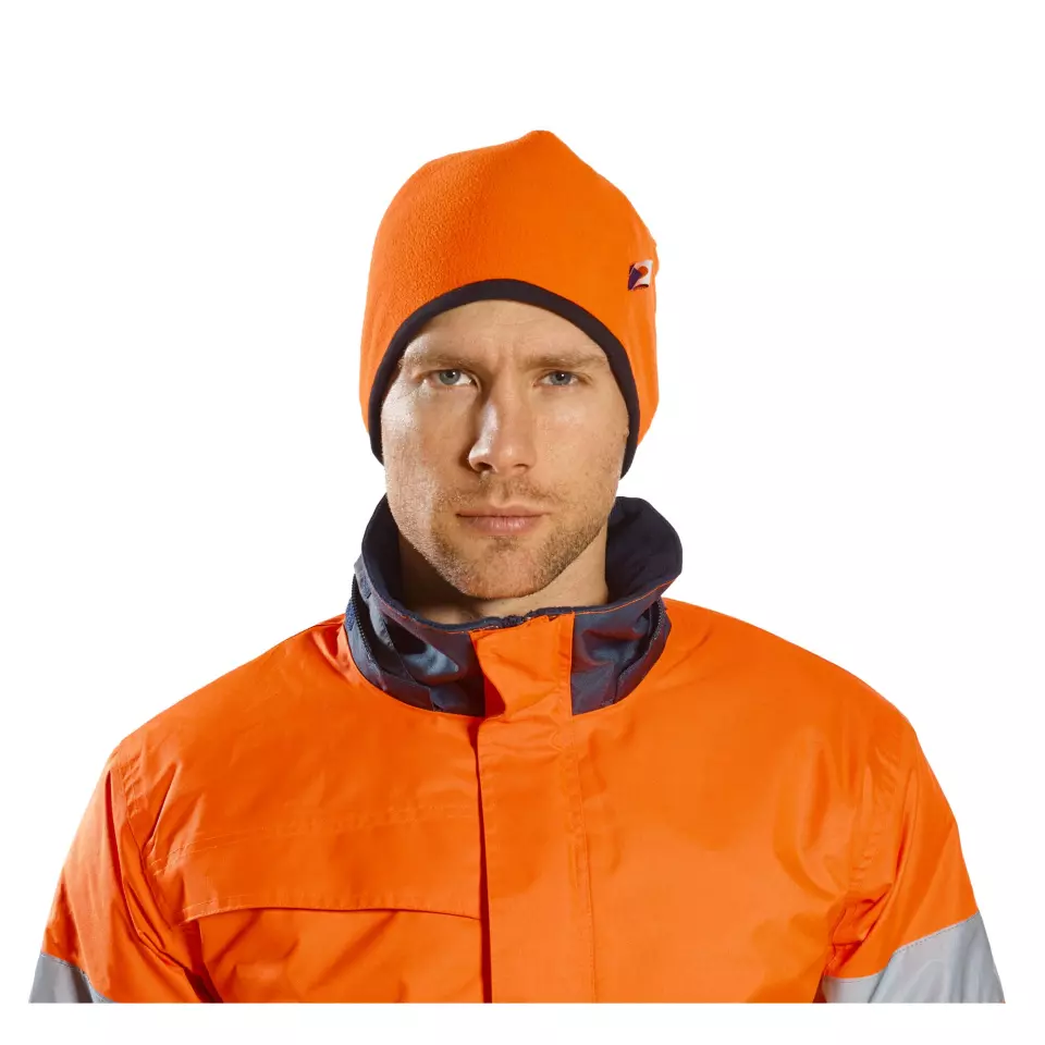 Portwest HA14, Reversible Hi-Vis Beanie Hat, image 4, gallery thumbnail