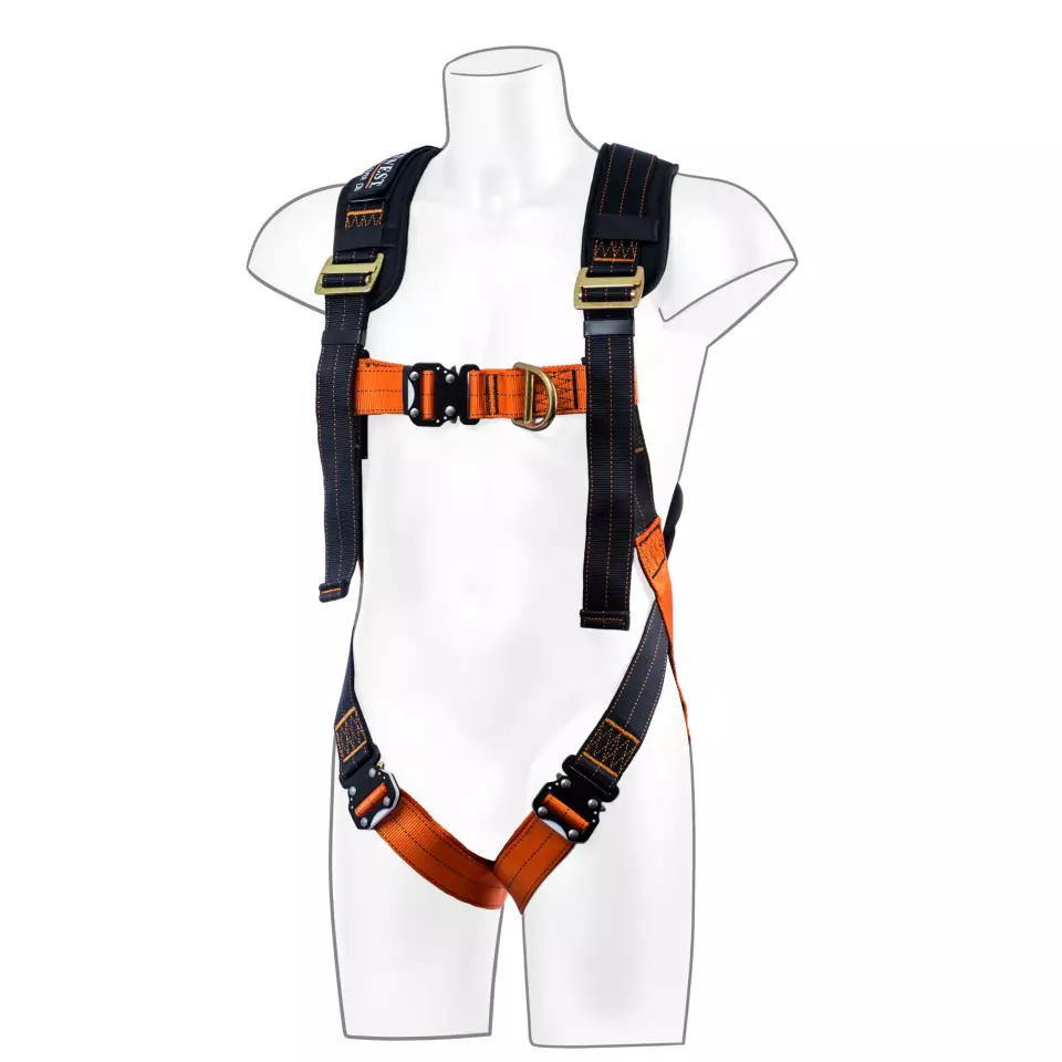 Portwest FP72K1R, Ultra 2-Punkt Auffanggurt, Schwarz/Orange, image 1, gallery thumbnail