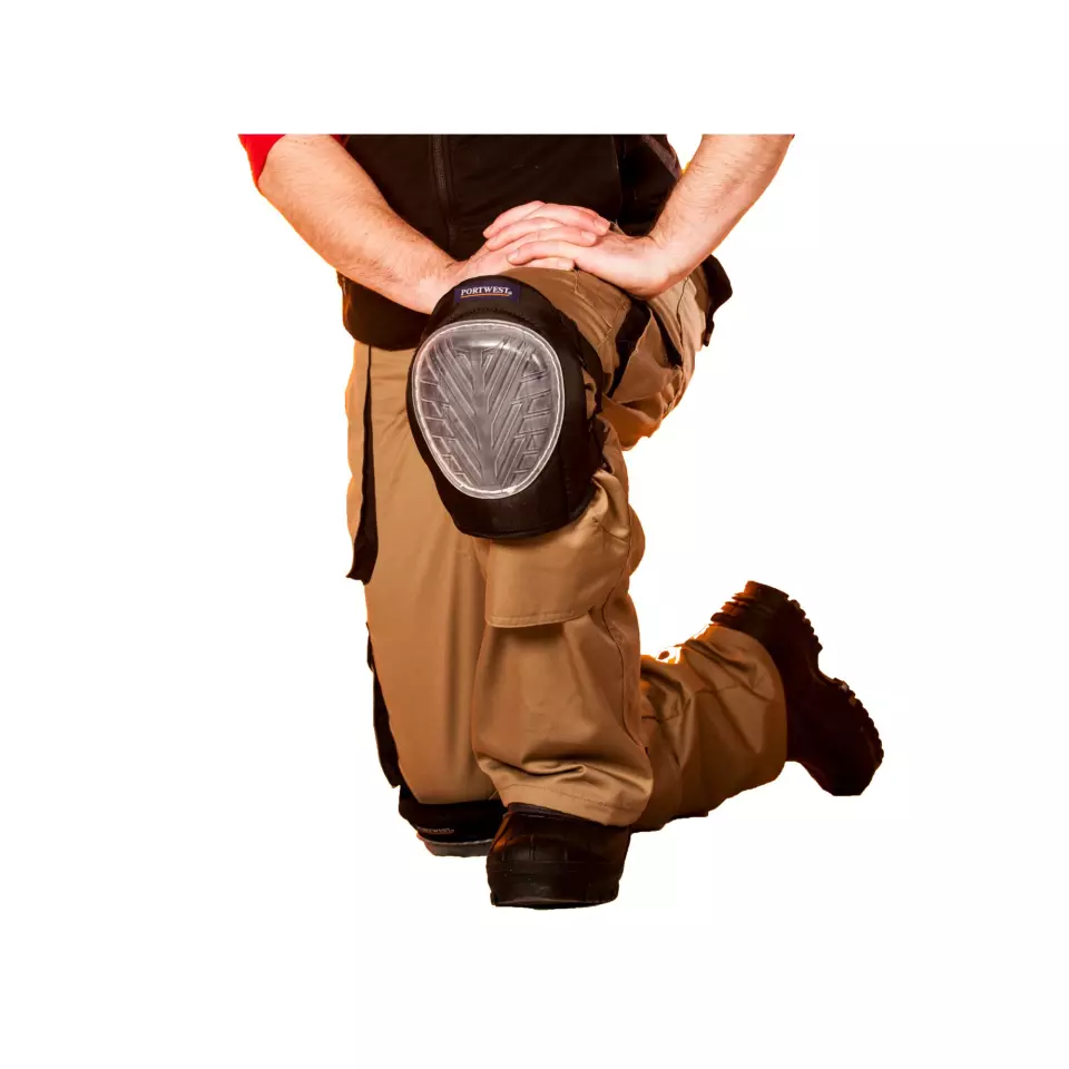 Portwest KP30BKR, Super Gel Knee Pad, Black, image 6, gallery thumbnail
