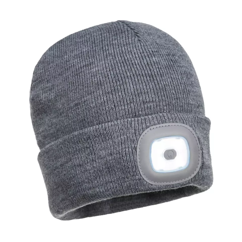 Portwest B029, Beanie USB Rechargeable LED Head Light, image 2, gallery thumbnail