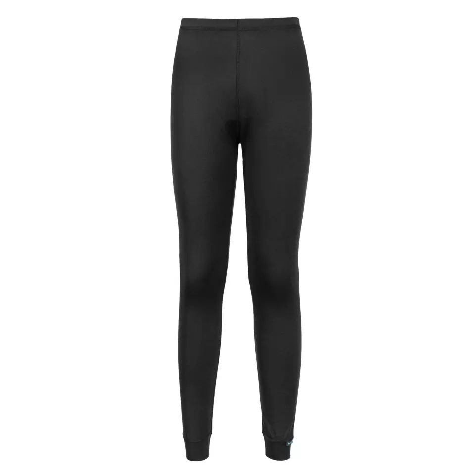 Portwest B135BKR, Women's Baselayer Leggings, Black, image 1, gallery thumbnail
