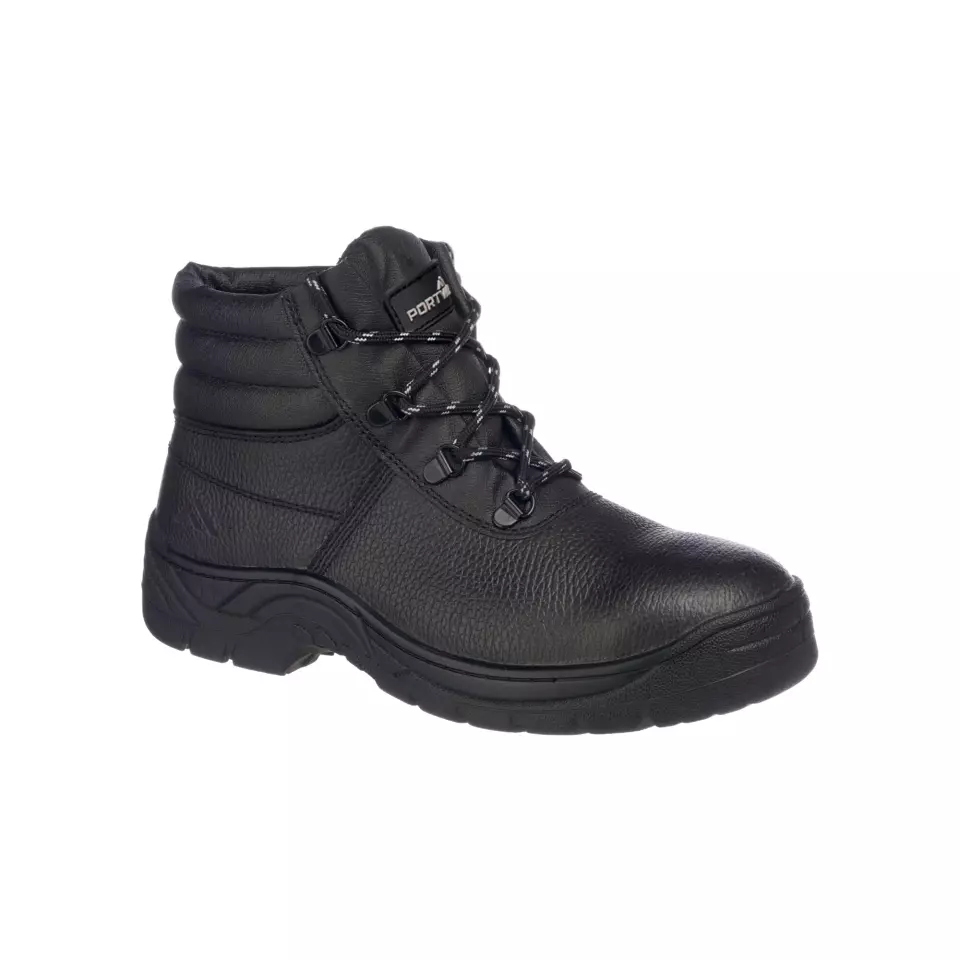 Portwest FD03BKR, Steelite Protector Plus Boot S3 HRO, Black, image 1, gallery thumbnail