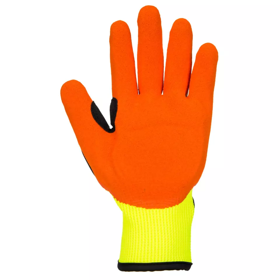 Portwest A721Y1R, Anti Impact Grip Glove, Yellow/Orange, image 2, gallery thumbnail