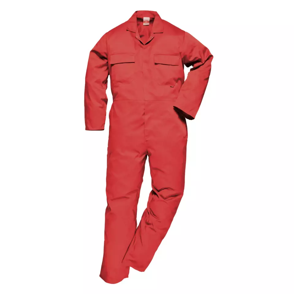 Portwest S999RER, Euro Work Coverall, Red, image 2, gallery thumbnail