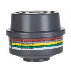 Portwest P970GRR, ABEK1P3 Kombinationsfilter Spezialgewindeanschluss, Grau