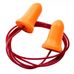 Portwest EP09ORR, Bell Comfort PU Foam Ear Plugs Corded, Orange
