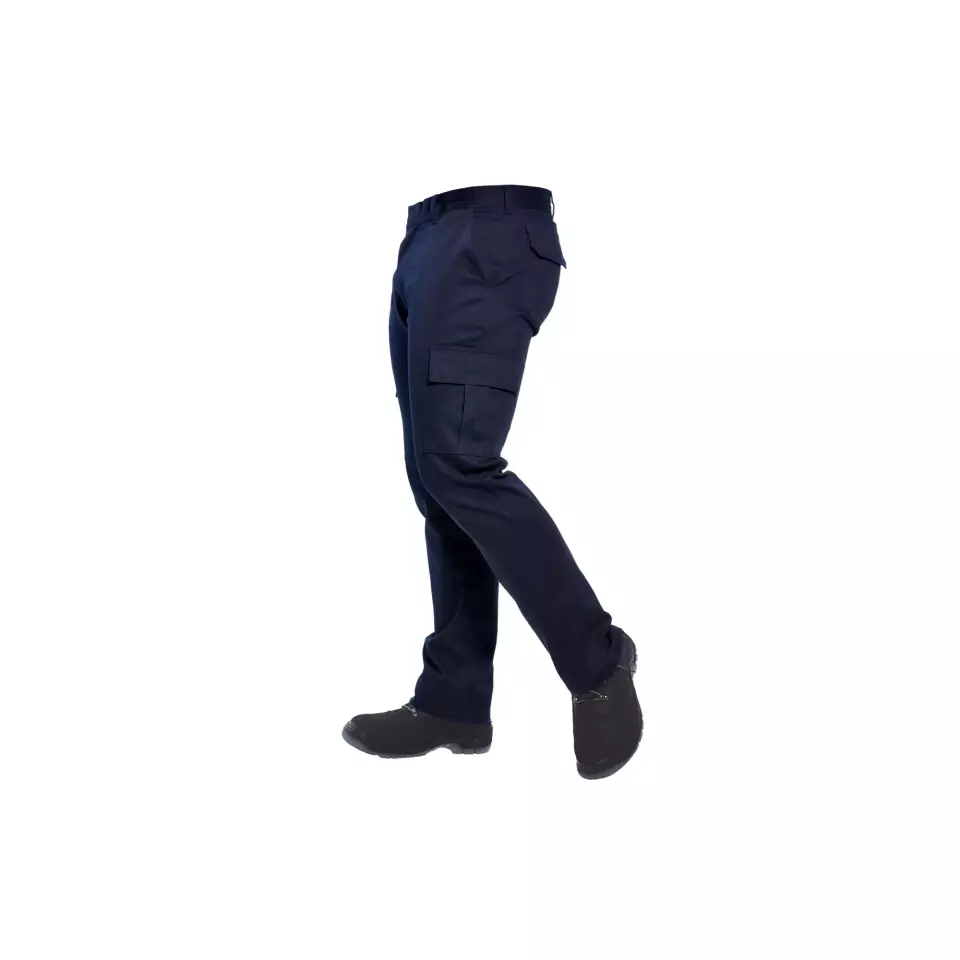 Portwest S231CGR, WX2 Eco Stretch Slim Fit Combat Trousers, Charcoal Grey, image 4, gallery thumbnail