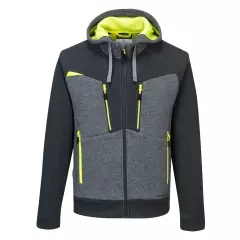 Portwest DX472MGR, DX4 Zipped Hoodie, Metal Grey