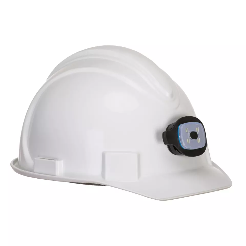 Portwest HV29BKR, Magnetic USB Rechargeable Helmet Light, Black, image 1, gallery thumbnail