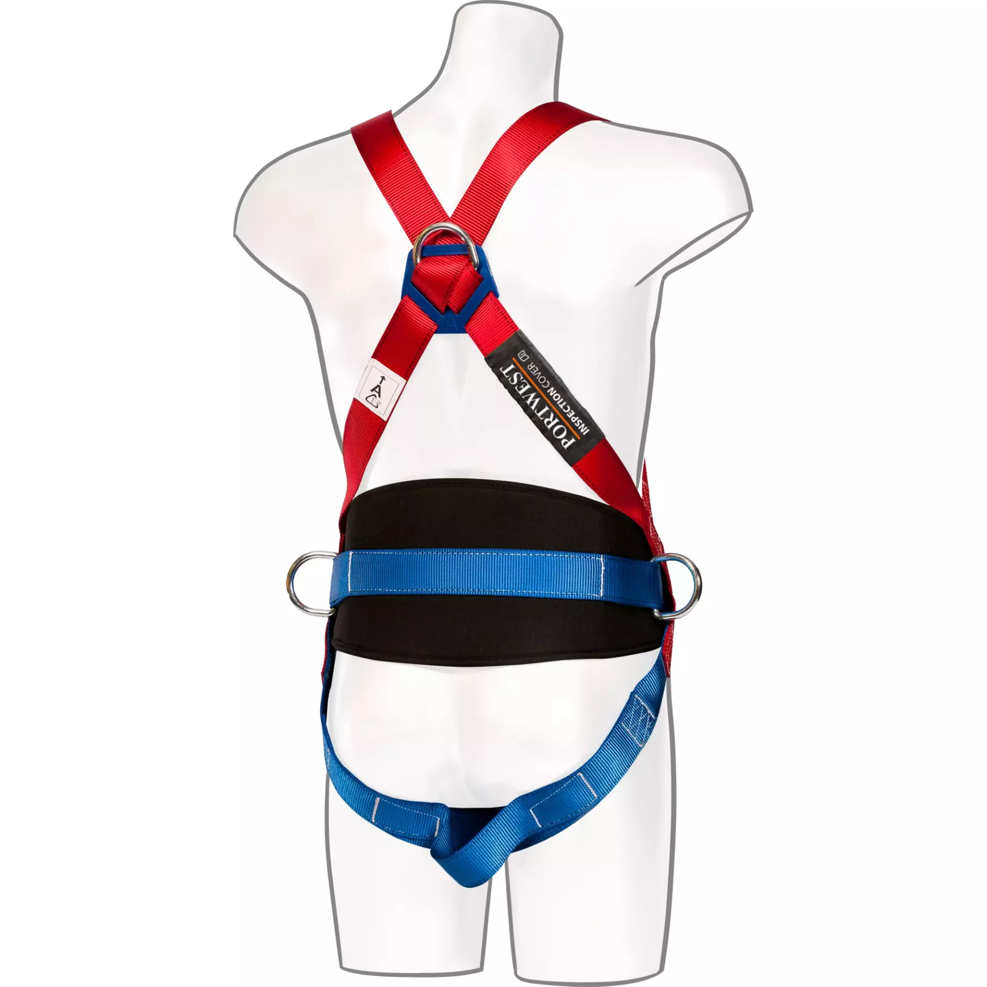 Portwest FP14RER, 2 Point Comfort Harness, Red, image 5