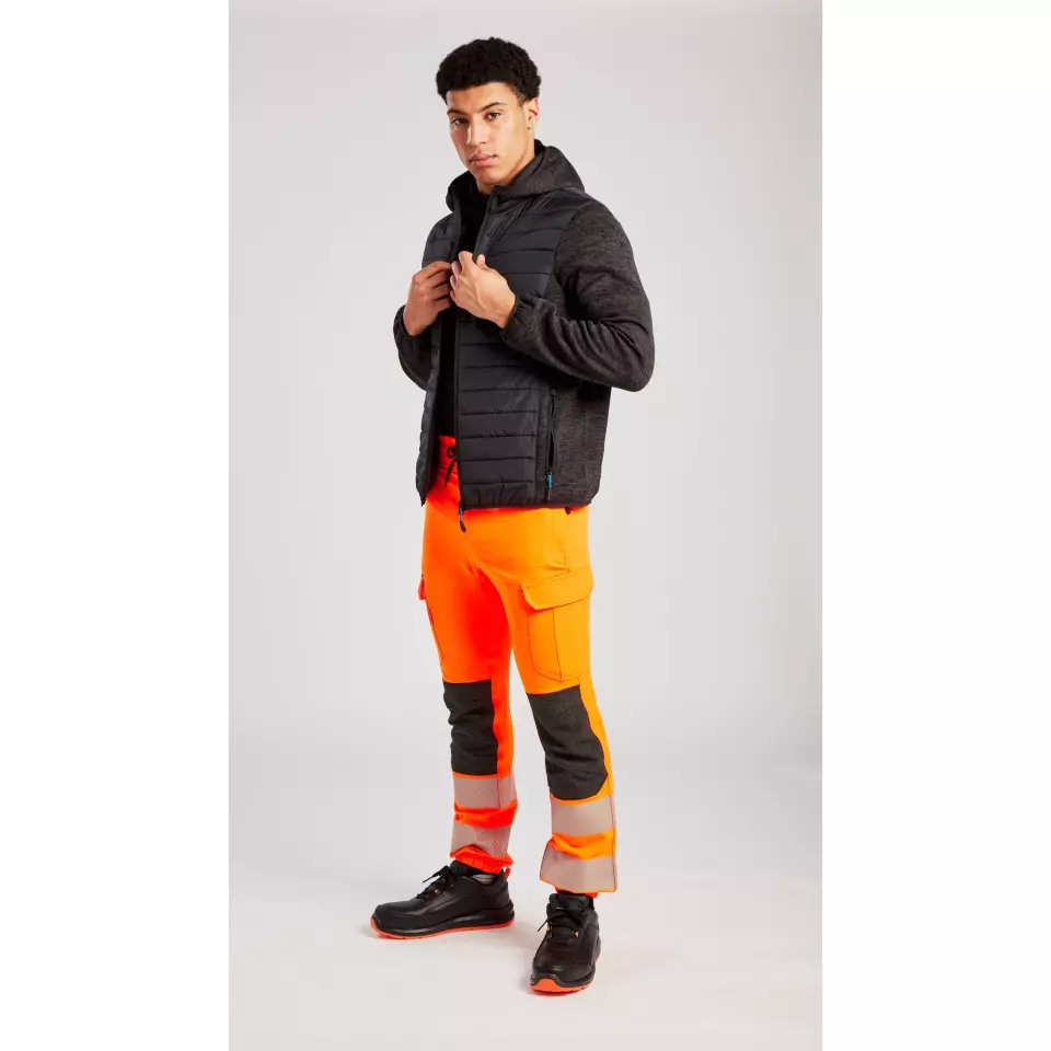 Portwest T832GMR, KX3 Hybrid-Steppjacke, Grau Meliert, image 3, gallery thumbnail