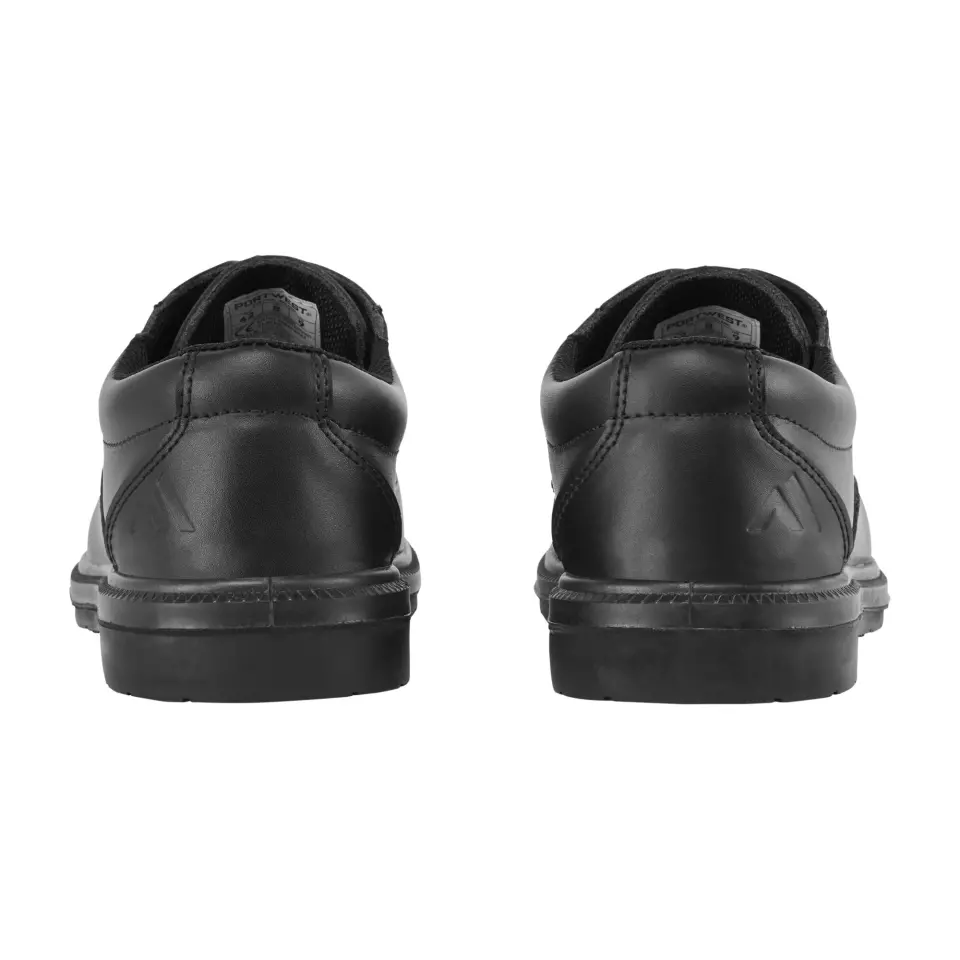 Portwest FD18BKR, Steel Action Leather Executive Shoe S3 SR FO, Black, image 2, gallery thumbnail