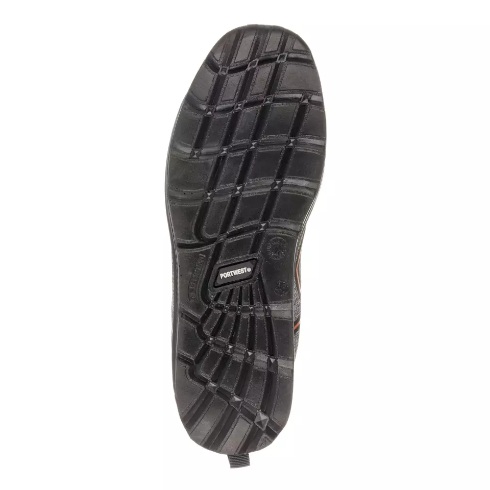 Portwest FC25GRR, Composite Textile Trainer S3S FO SR, Grey, image 2, gallery thumbnail