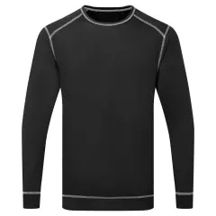 Portwest B153BKR, Base Pro Antibacterial Top, Black