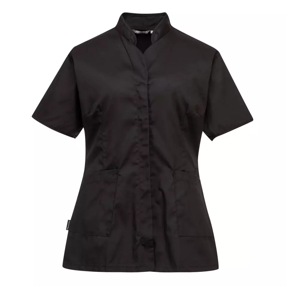 Portwest LW12BKR, Women's Tunic, Black, image 1, gallery thumbnail