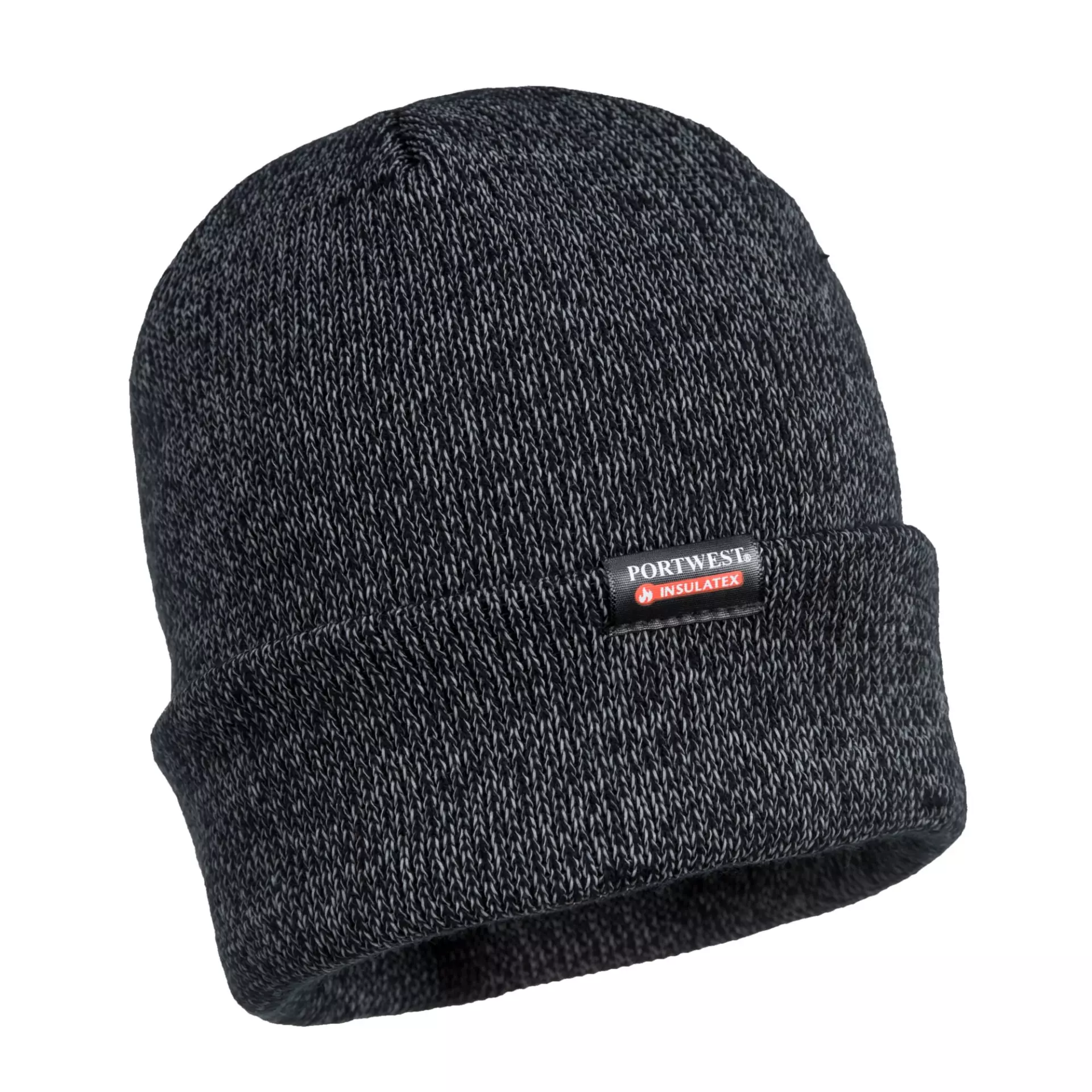 Portwest B026, Insulated Knit Reflective Yarn Beanie, image 1